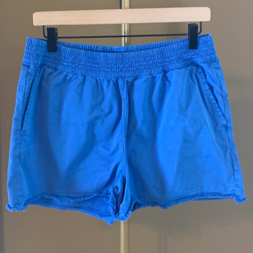 Vineyard Vines Stretch Waist Cutoff Hem 3"‎ Inseam Women's Shorts Blue